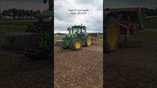 John Deere 6R 150 cab view  GPS seeding [upl. by Dewain507]