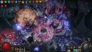 Path of Exile 325 SSC  BlastFreeze LS Warden Simulacrum Farming Wave 1215 [upl. by Ettenuj873]