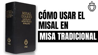 Cómo usar el Misal en Misa tradicional  FSSPX [upl. by Katey]