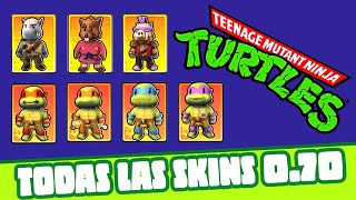 TODAS las NUEVAS SKINS de las TORTUGAS NINJA [upl. by Hait]