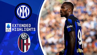 Inter vs Bologna Extended Highlights  Serie A  CBS Sports Golazo [upl. by Aba]