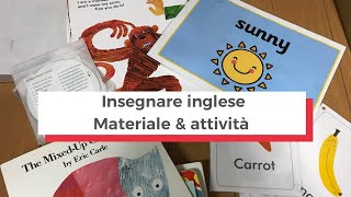 Insegnare inglese materiale ed attività  Scuola dell’infanzia [upl. by Gratt]