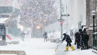 21 muertos en EEUU y Canadá por la ola polar [upl. by Nylarad]