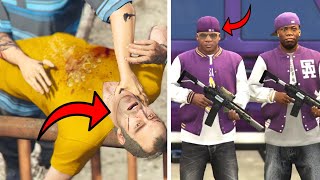 What Happens If You Visit Dangerous Gangs in GTA 5 [upl. by Neelik805]