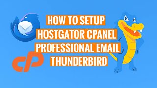 Hostgator Email Setup  Thunderbird  Email Client Setup  Cpanel Email  2024 [upl. by Namia]