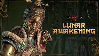 Diablo IV  Lunar Awakening Trailer [upl. by Bush984]