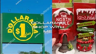 NEW DOLLARAMA Christmas finds  SHOP WITH ME [upl. by Nyrem]