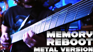 VØJ Narvent  Memory Reboot  Metal Version by Andrea Maggioni [upl. by Howes]