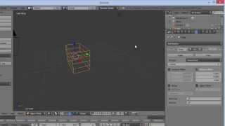 Blender  31  MODIFICADOR ARRAY  ESCADA LINEAR [upl. by Sucam]