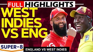 England vs West Indies Highlights  Englands Dominant 8Wicket Victory  T20 World Cup 2024 [upl. by Marela340]