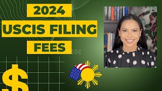 USCIS Fee Changes Effective April 2024  Get Prepared [upl. by Maleki669]