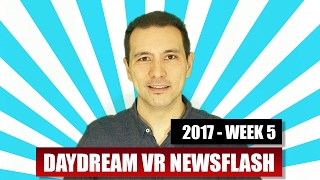 Daydream VR Newsflash Week 5 NoloVR rocks Kickstarter BaskHead Virush Audio Arena Launch [upl. by Noived]