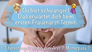 Der erste Frauenarzt Termin in der Schwangerschaft Das erwarte dich jetzt [upl. by Kiernan]