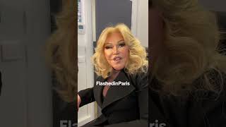 Jocelyne Wildenstein in Paris celebrity paris jocelynewildenstein [upl. by Aleet]