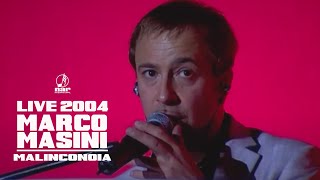 Marco Masini  Malinconoia Official video Live 2004 [upl. by Adnoma479]