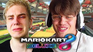 Emotionen und Aggressionen mit Papaplatte 🤣😠  Mario Kart 8 Deluxe [upl. by Aihsekal]