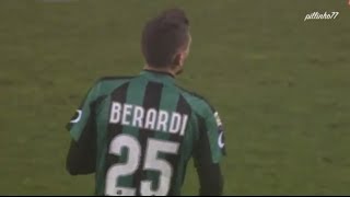 Domenico Berardi  All Four 4 Goals vs Milan  SassuoloMilan 43  12012014 [upl. by Hugo612]