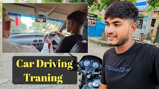 1st Day Car Driving 🚗 Training  Learn Car Driving  AshishDrawingVlogs [upl. by Erdnaxela556]