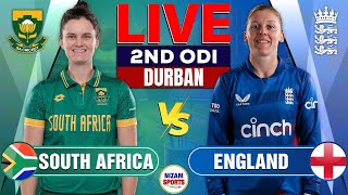 🔴Live South Africa Women vs England Women  2nd ODI  Live Cricket Score amp Commentary [upl. by Anitra]