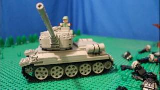 LEGO WW2 BrickMania Russian T34 Tank Review [upl. by Akimaj]