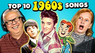 ELDERS REACT TO TOP 10 SONGS OF THE 1960s [upl. by Assille]