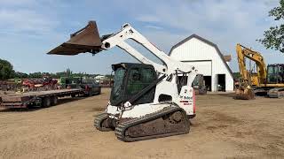 Bobcat T870 Skid Steer SN A3PG12040 Selling August 18 2024  wwwfraserauctioncom [upl. by Tisdale]