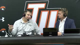 Postgame interview with Tusculum Womens Basketball Head Coach Roger Hodge Nov 21 vs Young Harris [upl. by Lallage387]