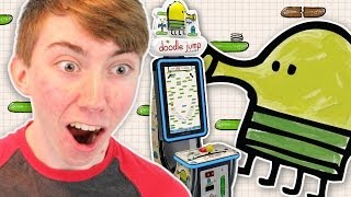 DOODLE JUMP ARCADE Arcade Gameplay Video [upl. by Damal]