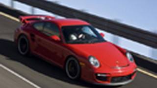 GT2 Flat Out  2008 Porsche GT2 Top Speed Run [upl. by Ilrahs88]