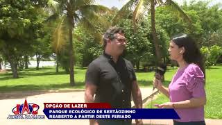 Parque Ecológico de Sertãozinho reaberto a partir deste feriado  Jornal da Clube 15112024 [upl. by Browning182]