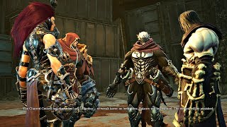 Darksiders 3  All 4 Horsemen Meeting Cutscene Darksiders 2018 PS4 Pro [upl. by Odell]