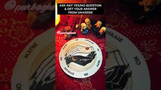 😇💞 ASK YES NO QUESTION AND GET ANSWER FROM UNIVERSE TAROT  shorts [upl. by Ahsart]