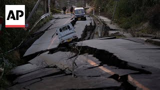 Series of deadly earthquakes hit Japan [upl. by Tigges]