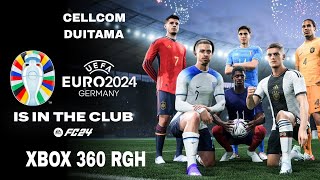 FIFA 24 PARA XBOX 360 CON RGH  UNIFORMES EURO 2024 Y COPA AMÉRICA USA 2024 [upl. by Esilehc]