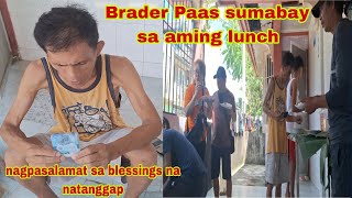 LUNCH SA BAHAY NI BRADER PAAS UNTI UNTI NANG NAKAKA RECOVER [upl. by Anoli878]