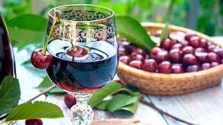 🍒🍷ВИШНЕВАЯ НАСТОЙКА  Вкуснейший напиток из вишни на водке🍷🍒 [upl. by Leva]