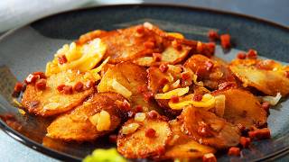 Quick amp Easy PanFried Potatoes With Bacon – Save Time amp Stop Parboiling Your Potatoes [upl. by Marabel552]