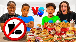 NO FOOD VS FOOD CHALLENGE [upl. by Nickola]