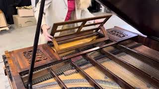 Broadwood unrestored restoration Klinkenberg Piano [upl. by Africah]