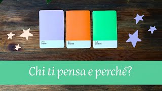 🔮Chi ti pensa in questo momento e perchè🔮Scegli i Tarocchi [upl. by Emoryt]