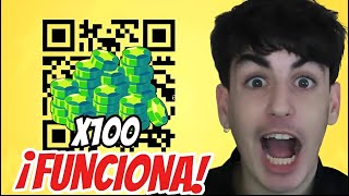 Probé CODIGOS QR OFICIALES y GRATIS en Brawl Stars🎁FUNCIONAN [upl. by Llertniuq]