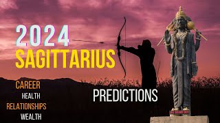 SAGITTARIUS 2024 Yearly predictions  Career Health Relationships amp Wealth [upl. by Aisan868]