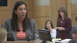 Witness Janeen DeMartes Surprised Reactions to Jennifer Willmotts Objections in Jodi Arias Trial [upl. by Rinum498]