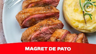 Magret de Pato Receita elegante e cheia de sabor [upl. by Midas]