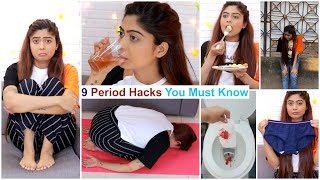 9 Life Saving PERIOD HACKS Every Girl Must Know  Rinkal Soni [upl. by Virgy]