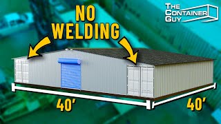 Connecting 2 or More Shipping Containers Together  DIY Kit Updates [upl. by Hjerpe]