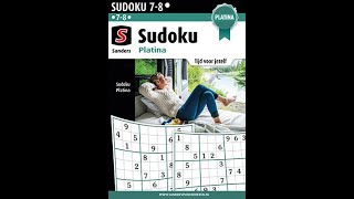 SUDOKU Sanders deel 10 [upl. by Joappa]