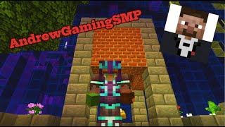 Collecting Every Player Head On The AndrewGamingSMP Part one Meeting The Moles And Secret Base [upl. by Merta373]