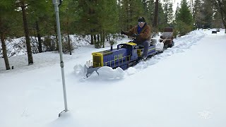 Snow Plowing amp Lots of Rerailing [upl. by Jermaine]