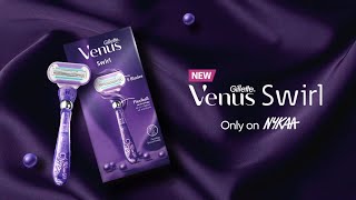 Gillette Venus Swirl with 4D Flexiball Technology  Designed for Your Curves  Venus Gillette India [upl. by Leonsis510]